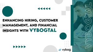 Image depicting a successful individual alongside the text 'HE GOT RICH,' symbolizing the positive impact of Vybogtal's solutions on business success